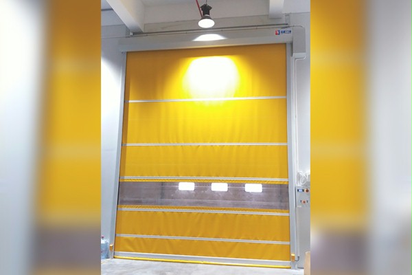 上海隔音缓冲区pvc快速门