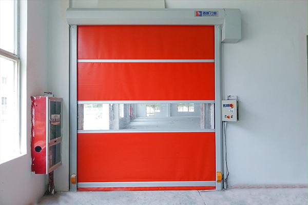 上海隔音缓冲区pvc快速门