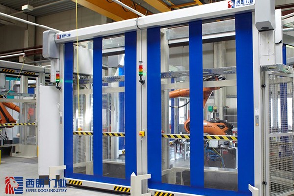 上海焊接间防护快速门