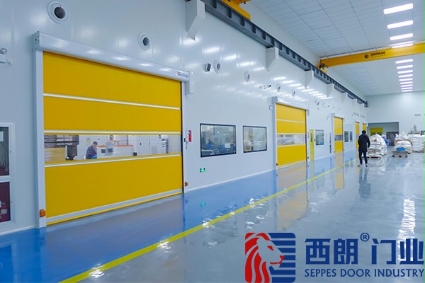 上海缓冲车间防雨快速门