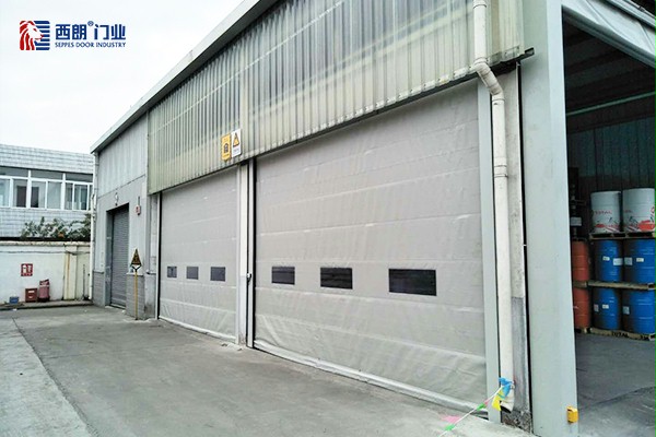 出货码头抗风堆积式快速卷帘门 出货码头抗风堆积式快速卷帘门