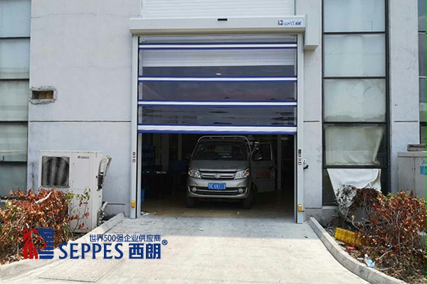 车间入口柔性快速卷帘门 车间入口柔性快速卷帘门