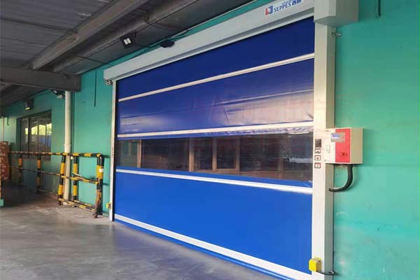 仓储物流园仓库出货口自动快速门