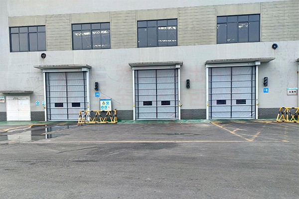 上海印刷厂房抗风快速堆积门