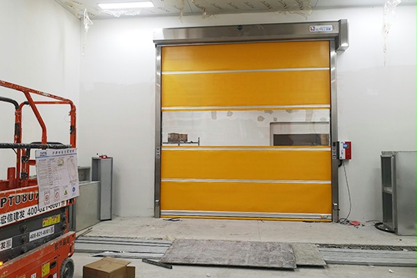 保健品生产车间自动快速门1