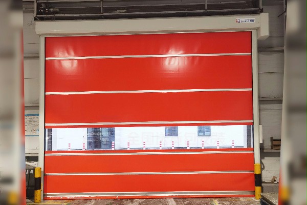 汽车部件生产车间自动快速门