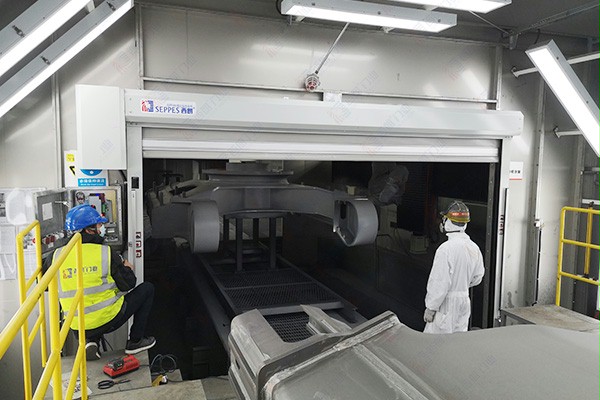 设备喷漆间进出口自动快速门