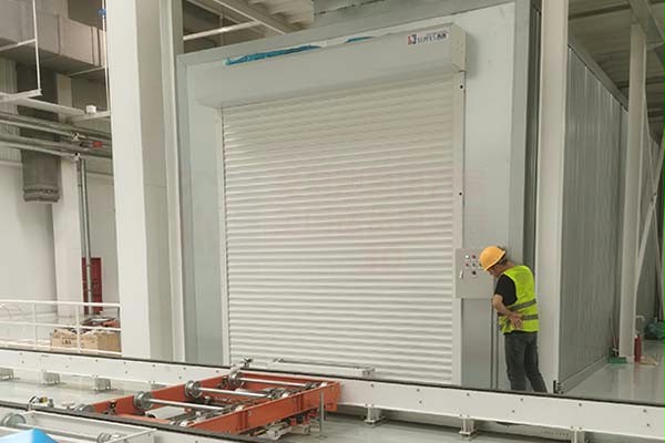 钢结构厂房耐腐铝合金卷帘门