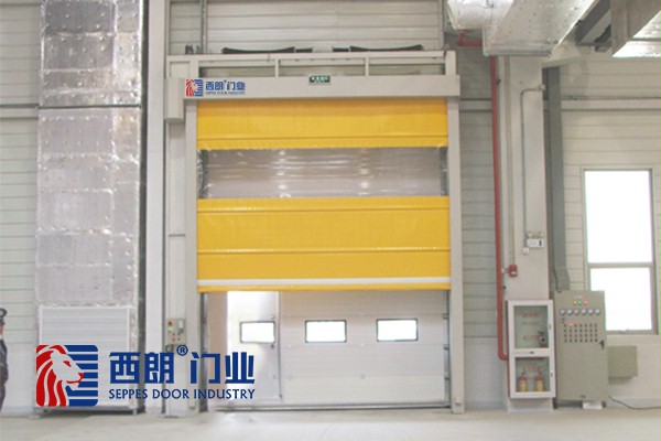 器材制作工厂车间PVC快速门