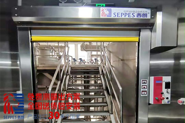 车间通道口双门互锁快速卷帘门 车间通道口双门互锁快速卷帘门