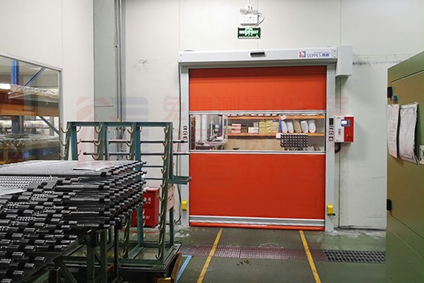 涂料车间防灰尘快速卷帘门 涂料车间防灰尘快速卷帘门